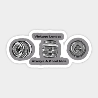 Vintage Camera Sticker